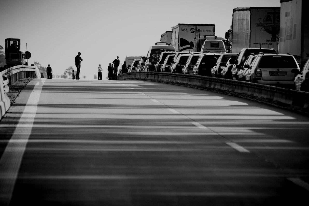 What should I do after a traffic accident?